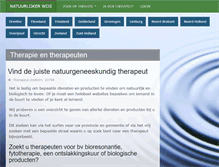 Tablet Screenshot of natuurlijkerwijs.nl